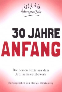 Cover 30 Jahre Anfang